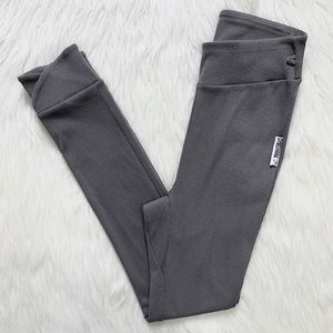 Gymshark Athleisure Gray Ribbed Leggings